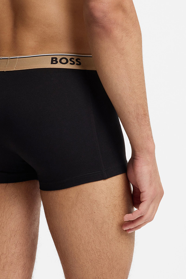 3PCS ΕΣΩΡΟΥΧΟ BOSS - 009 ΜΑΥΡΟ